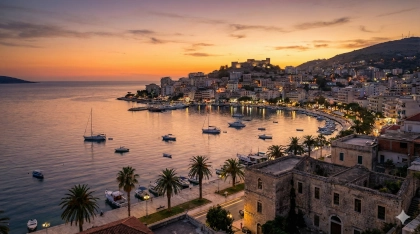 Albania city Saranda